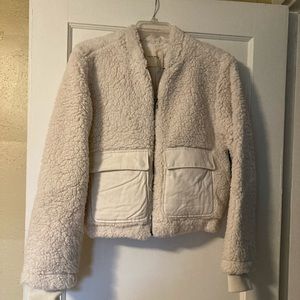 Lucky Brand Sherpa Bomber Jacket